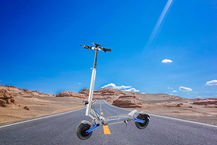 Elektrisk scooter off-road ytelse